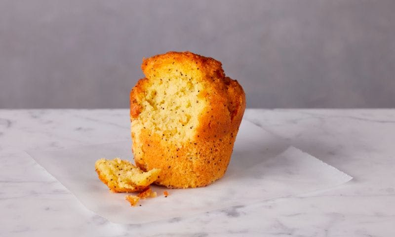 Coles Express Orange Poppy Seed Muffin