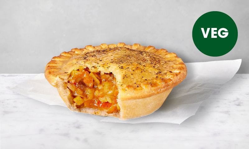 Vegetable Curry Pie