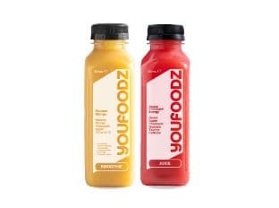 YouFoodz Juice & Smoothie three hundred and fifty mililitre varieties
