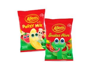 Allens one hudnred and fifty-to-two-hundred-gram varieties