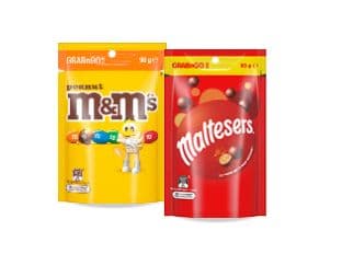 Mars Grab and Go Bitesize eighty five to hundred grams