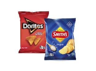 Smiths and Doritos Varieties